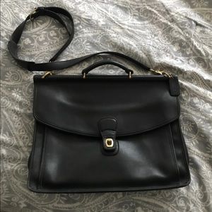 Vintage Coach Leather Briefcase